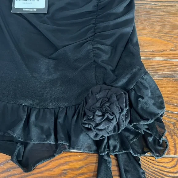 NWT Size Small DOLLS KILL WIDOW DARK ROMANCE MINI SKIRT Dolls Kill WIDOW - Picture 8 of 8